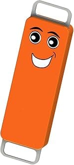 Queaky- STEM & Experimental Toy | Learning and Creative & Educational Toys | Best Gift for Kids | Queaky is not just Musical and Sound Toy | Learn Through Play (Orange) Age 5,6,7,8,9+