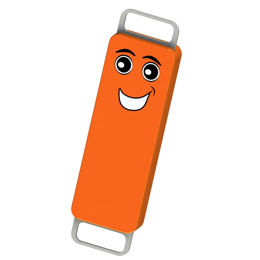 Queaky- STEM & Experimental Toy | Learning and Creative & Educational Toys | Best Gift for Kids | Queaky is not just Musical and Sound Toy | Learn Through Play (Orange) Age 5,6,7,8,9+