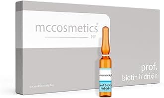 NY | Prof. Biotin Hidrixin | Revitalizing Ampoules with Biotin (Vitamin B7) 0.1% | For Skin & Scalp Appearance | 10 x 2ml | Made in Spain