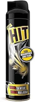 HIT Mosquito and Fly Killer Spray, 200ml & Mosquito and Fly Killer Spray, Lime Fresh Fragrance, 400ml Combo