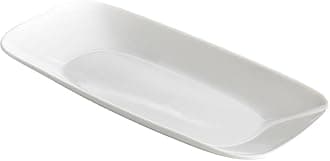Corelle Square Round 10-1/2-Inch Serving Tray, Pure White
