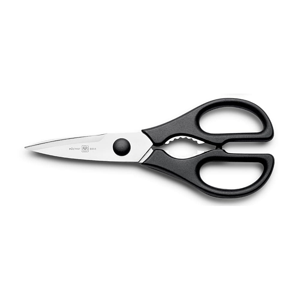Wusthof WU5558 Kitchen Shears, 8", Black