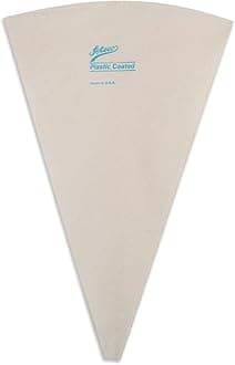 Ateco Plastic Coated Pastry, 24" Decorating Bag, White