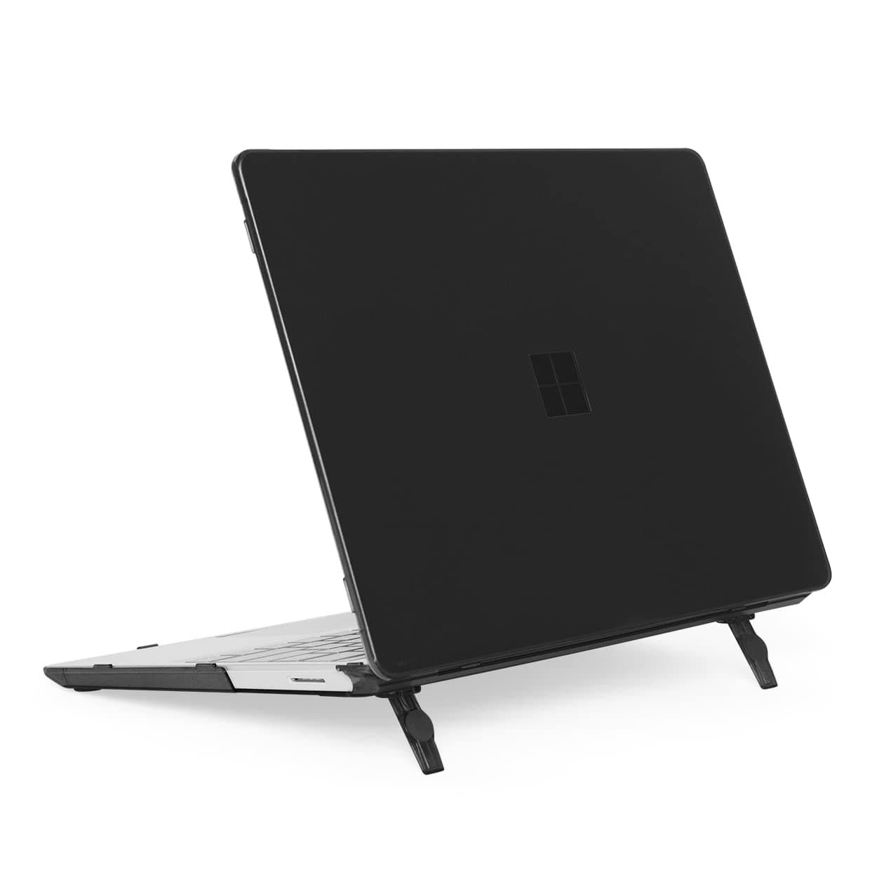 mCover Case Compatible ONLY for 2020-2024 12.4" Microsoft Surface Laptop Go 3/2 / 1 with Touch Screen (NOT Compatible with Any Other Surface Models) - Black
