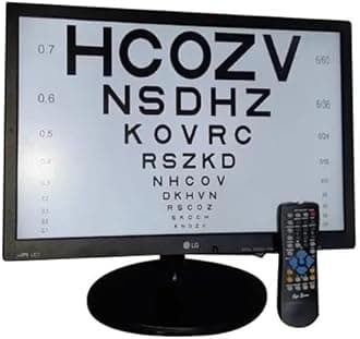 LED Visual Acuity Chart