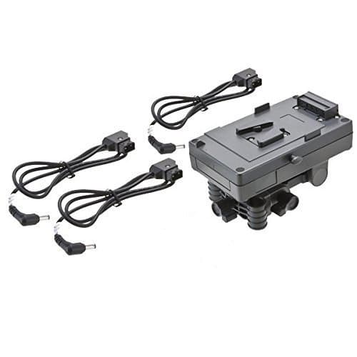 ILEDGear V-Mount Battery System with 15mm clamp and Four Female D-tap Connections