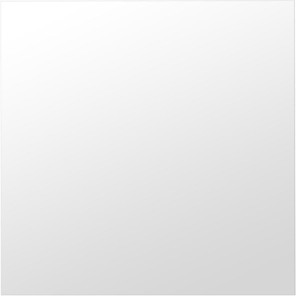 uDecor DuraClean Smooth White 2ft x 2ft Vinyl Drop Ceiling Tiles - Box of 10, Waterproof, Washable, Class A Fire Rated, 4mm PVC, Ideal for Home, Restaurants, Offices, 40 Sq.ft Coverage