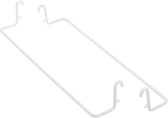 Extendable Pegboard Towel Holders 2-Pack Paper Towel Rack Hooks for Kitchen Bathroom Laundry Room Fits Standard Pegboards Easy One-Handed Tear