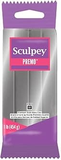 Premo Sculpey Accents Polymer Clay 1lb-Silver (Pack of 1 )