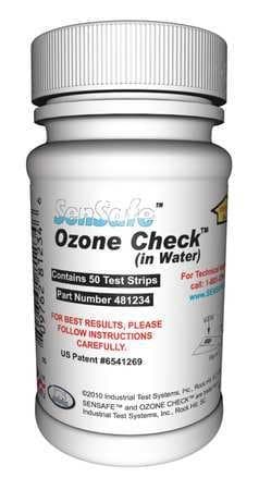 Industrial Test Systems Test Strips, Ozone, 0 to 0.5ppm, PK50
