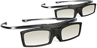 2x Original 3D Glasses SSG-5100GB with Battery for Samsung LED Plasma Smart TV
