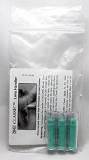 Classic Vented Hard Contact Lens Remover (Green, 3 Packs)