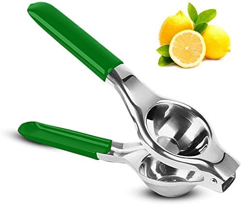 finality Lemon Squeezer, Manual Lemon Squeezers,Juice Extractor Single Press Hand Lime Citrus Fruit Juicer, Non Slip and Dishwasher Safe - Multicolor