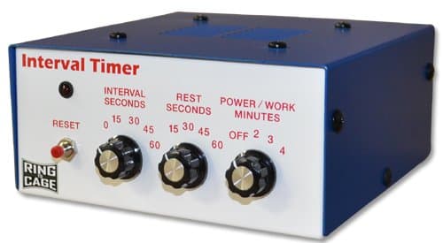 Interval Gym Timer Without Lights for Muay Thai, MMA, Kickboxing, Boxing, Martial Arts