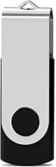 Aiibe 32GB 64GB USB Flash Drive Memory Stick Thumb Drive Black (4) 128GB