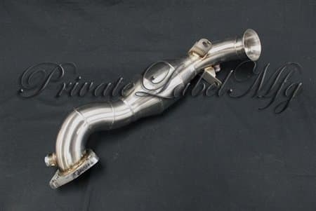 Private Label MFG Power Driven R56 Downpipe - Compatible with 07-14 Mini Cooper(200 CEL CATTED)