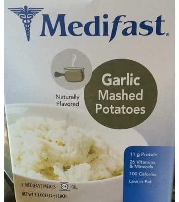 Medifast Garlic Mashed Potatoes (1 box/7 meals)