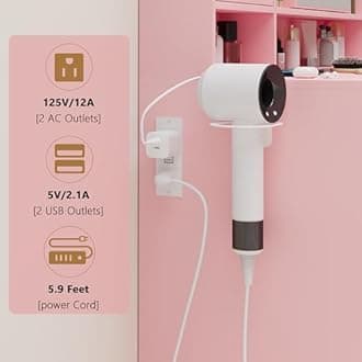 Makeup Vanity Desk with Mirror and Lights, Pink Vanity with Glass Top, Jewelry Storage, Power Outlets, 3 Drawers & 2 Cabinets, Adjustable LED Lighting, Dressing Table for Women & Girls Bedroom