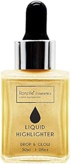 RonzilleProfessional Smooth Shine illuminator Face Highlighter 3D glow 30 ml ( 01 No )