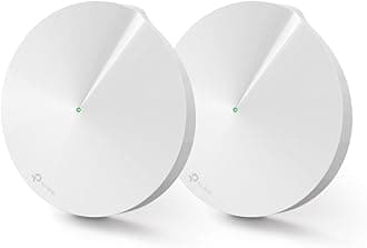 TP-Link Deco M5 Whole Home Mesh Wi-Fi System, Up to 3800 sq ft Coverage, Compatible with Amazon Echo/Alexa, Antivirus Security Protection and Parental Controls, Pack of 2