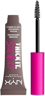 NYX Professional Makeup Thick It. Stick It! Brow Mascara, Tints & Thickens with 16hr Wear, Cool Ash Brown