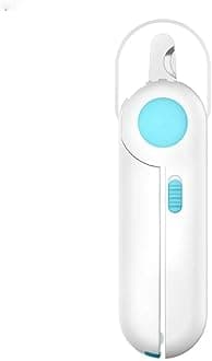 Cat pet nail clippers, dog nail clippers, pet LED nail clippers, light anti-blood position, manicure for large, medium and small cats and dogs, professional pet nail clippers-blue
