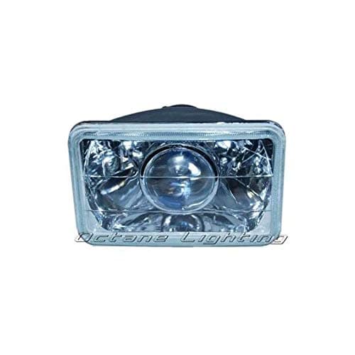 Universal 4x6 Square Projector Headlights Lamps 1 Set