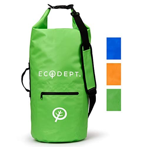 ECOdept Dry Bags Waterproof Dry Bag Backpack ~ 2 Shoulder Straps ~ 20L/30L/40L ~ for Travel, Kayaking, Boating, Swimming and All Watersports