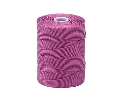 C-LonBead Cord, Azalea - .5mm, 92 Yard Spool