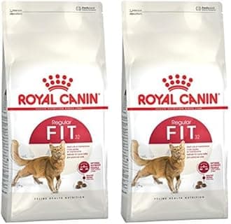 Royal Canin Fit 32 Dry Adult Cat Food, Variety Flavor, 10 Kg (Pack of 2)