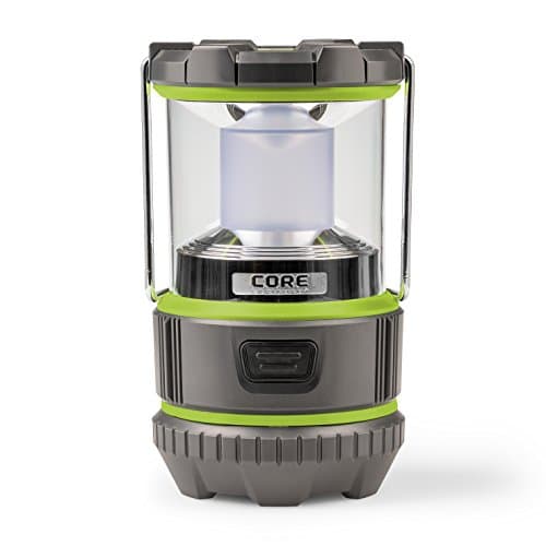 CORE 500 Lumen CREE LED Battery Lantern,Two Modes,Water Resistant,Camping Emergency Backyard Use