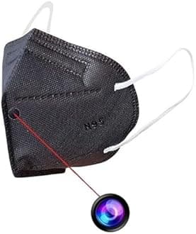 FREDI HD PLUS WiFi Mask Hidden Camera | Security Nanny Cam for Home and Office | Live Remote View with Motion Detection Hidden Camera | Indoor & Outdoor Surveillance Camera (iWFCam APP)