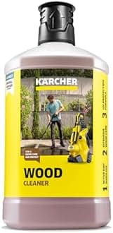 Karcher 6.295-757.0 1L Wood Cleaner 3-in-1 Plug and Clean Pressure Washer Detergent by Krcher