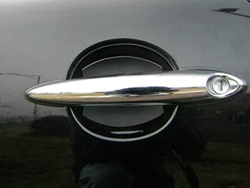 Flat Black Universal Auto Accessory Car Door Handle Scratch Cover Guards Protector Fits Buick (4pk)