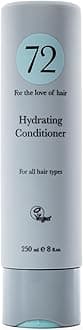 72 Hair Vegan Hydrating Conditioner, Moisturiser & Protector Treatment, Cruelty Free, 250ml