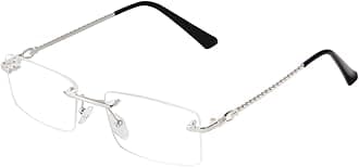 Rimless Rectangle Sunglasses for Men Women Fashion Hip hop Frameless Designer Shades Y2K Square Clear Glasses