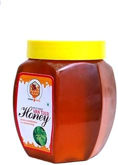 AmberHoney 100% Pure | Honey with No Sugar Adulteration | For Fitness & Health | Natural Immunity Booster | 100% Indigenous | Rich in Antioxidants & Minerals (Van Tulsi, 250gm, Pack of 1)