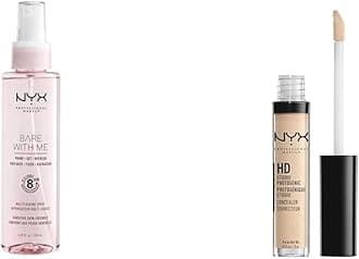 Bare With Me Multitasking Primer & Setting Spray & HD Studio Photogenic Concealer Wand, Medium Coverage - Fair