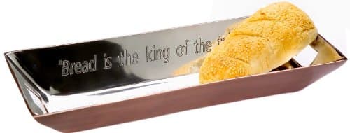 Shastra Talking Table Copper and Aluminum Bread Tray