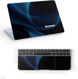 Lenovo D26 Full Vinyl Laptop Skin/Sticker/Cover for 14 Inches Laptops Laminated-Removable-HD Quality Compatible for Lenovo (13.8x9.6 Inches)