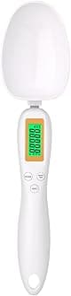 Mafiti Digital Measuring Spoon, Weighing Spoon Scale 500g / 0.1g High Precision with LCD Screen Display for Kitchen Gadgets Daily Meals and Pet/Dog/Cat Food Measuring Scoop