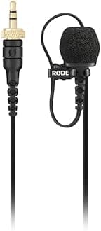 RØDE Lavalier II Premium Ultra-Low-Profile Lavalier/Lapel Microphone for Broadcast, Filmmaking, Content Creation, Location and Studio Voice Recording