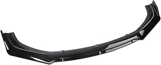 Car Front Bumper Lip Spoiler for Jaguar XF 2008-2017 2018 2019 2020, Tuning Body Kit for Cars, Splitter Spoiler Diffuser Accessories,Glossy Black