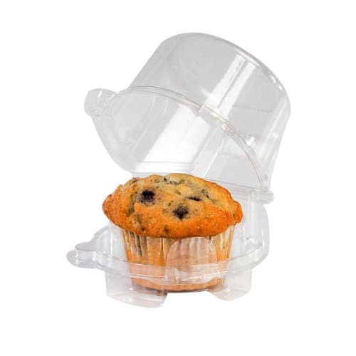 Single Serve Large Cupcake/Muffin Container 300 Count Case