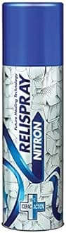 RELISPRAY Nitron | Future Healing Technology | Ice pack action | Helps Reduce Swelling & Numbs pain | Effective for Joint pain, Muscle pain, Knee pain, Elbow pain, Back pain | 48g