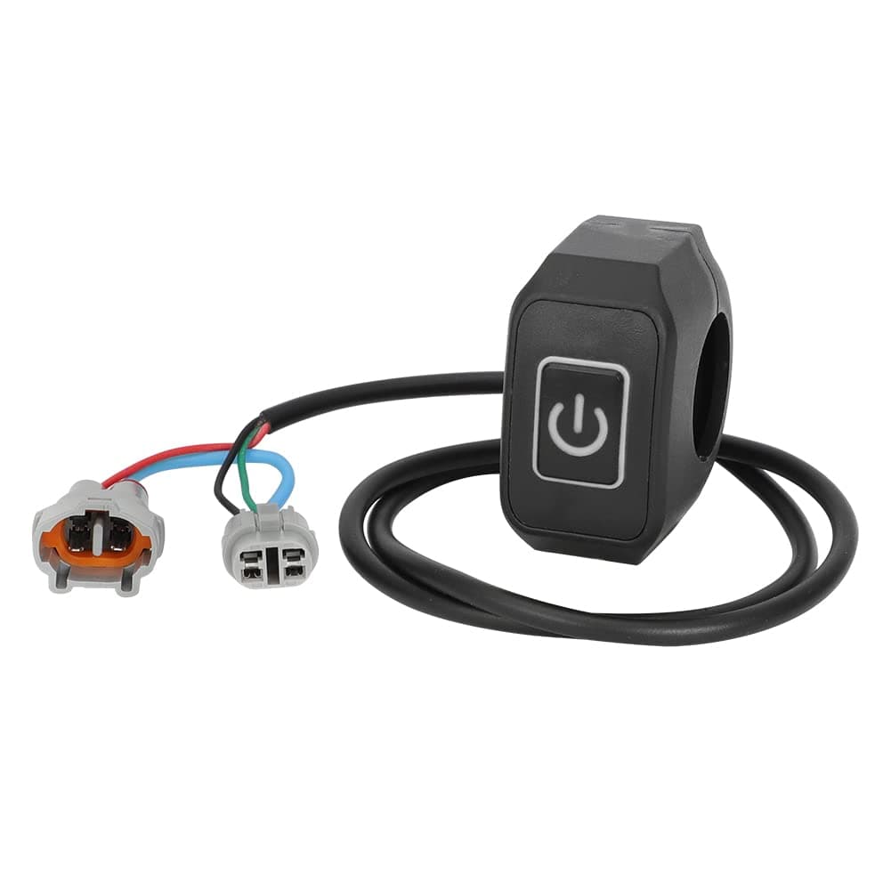 Alpha Rider Motorcycle Headlight Kill Switch for Sur Ron Light Bee X,Plug & Play Waterproof Headlight Switch with White LED Light,Waterproof Help Save Battery Electric Motorcycle Headlight Switch