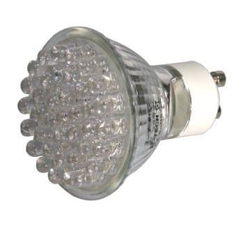 GU10 38 LED Light Bulb/LED Spotlight (Warm White)
