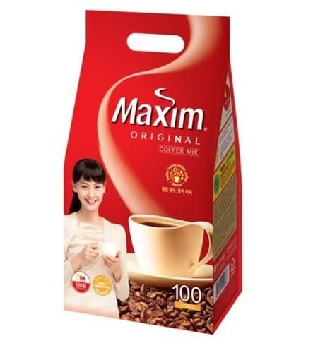 MAXIM Original Instant Coffee Mix - 100 Sticks