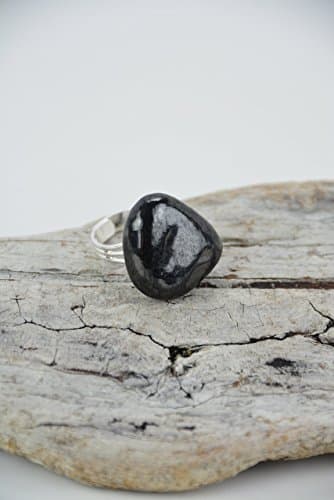 Shungite Adjustable Ring