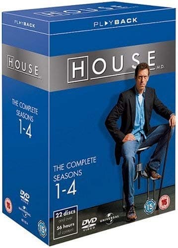House - Season 1-4 Complete [DVD]